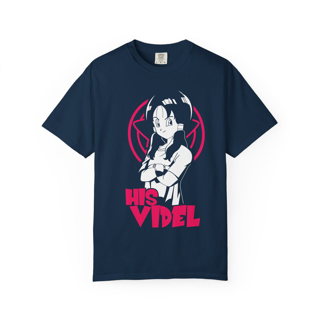 Videl Anime Graphic T-Shirt – "His Videl" Retro Manga Tee