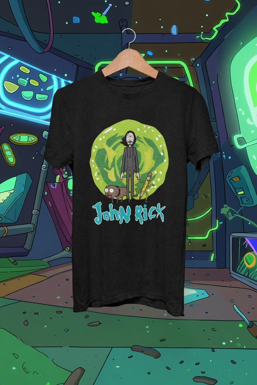 John Rick Portal Graphic T-Shirt