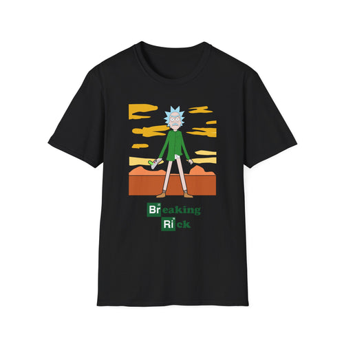 Breaking Rick T-Shirt — Parody Cartoon Graphic Tee