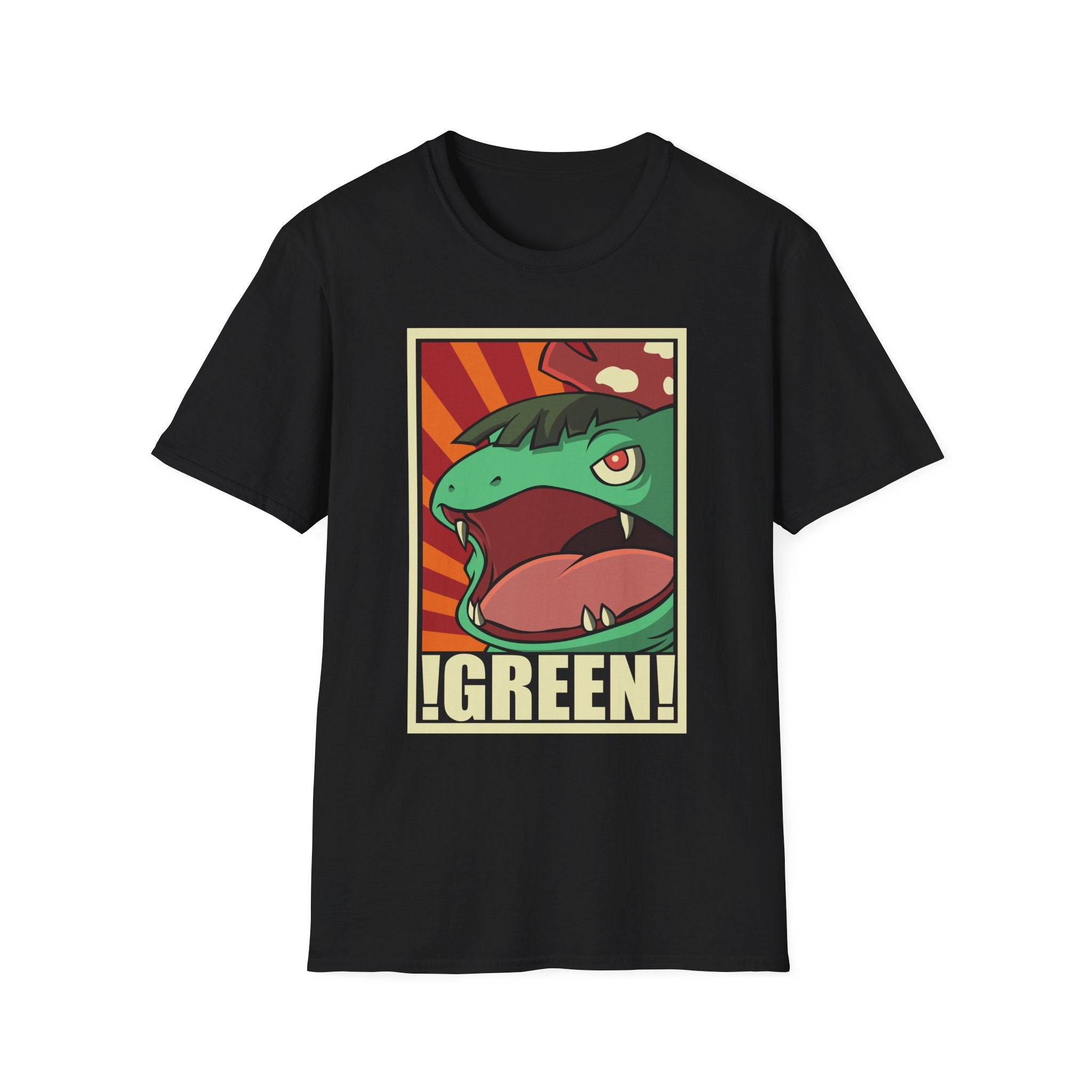 Green! Retro Monster T-Shirt